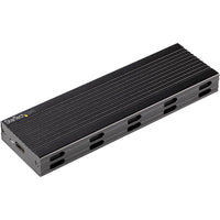 Startech USB-C 10Gbps to M.2 NVMe or M.2 SATA SSD Enclosure - Portable External SSD Aluminum Case-M.2 NVMe or M.2 SATA SSD Enclosure