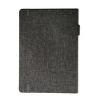 Cambridge Bungee Notebook with Pen Loop - 8-1/2" x 6" - Light Grey-96 lined sheets