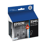 Epson DURABrite Ultra T254XL120-S Ink Cartridge - High Capacity - Black-Worry-free handling - smudge, fade and water resistant prints 