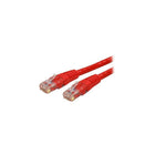 StarTech C6PATCH5RD 5' Cat 6 Molded Patch Cable, Red-Features RJ-45 Male connector on both sides to facilitate easy connectivity