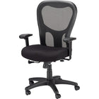 Tempur-Pedic - Fauteuil en maille à dossier élevé, noir-Siège recouvert de mousse Tempur® authentique