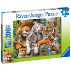 Ravensburger Big Cat Nap 200-Piece Puzzle-Designed for Kids Ages 8+: Ravensburger kids puzzles have large, durable pieces little hands can easily hold for lots of repeat amusement