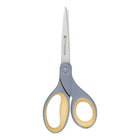 Westcott 8” Titanium Bonded Straight Scissors, 2 Pack (ACM13529)-Ideal for cutting paper, cardboard, light line, fabric, and other materials