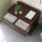 Sauder Affirm Lateral File - Noble Elm-Impact resistant, high-grade thermoplastic edges