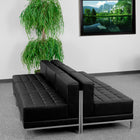 Flash Furniture HERCULES Imagination Black LeatherSoft Lounge Set, 6 Pieces-Add on pieces as your business grows