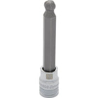 Dynamic Tools 3/8" Drive Metric Hex Head, 9mm Long Ball Nose, Chrome Finish Socket-Size: 9 mm