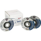 United Abrasives Cut-Off Wheel, 4-1/2" x 0.045", 7/8" Arbor, Type 27, Aluminum Oxide/Ceramic, 13500 Rpm - 36 Pack-Abrasive Material: Aluminum Oxide