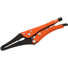 Grip-on 10" Locking Hose Clamp Plier, 1-1/8" Jaw Opening-Jaw opening (inches): 1-1/8"