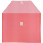 JAM Paper Plastic Envelopes with VELCROBrand Closure - Letter Booklet - 9.75" x 13" - Red Poly - 12 Pack -Quantity: 12 per pack