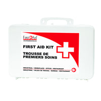 First Aid Central Restaurant & Food Service First Aid Kit - White Plastic Case-Restaurant and Food Service Industry