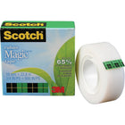 Ruban adhésif Magic à base de plantes Scotch, 19 mm x 22,8 m, paquet de 2-Une solution de rechange écologique au ruban adhésif classique Magic de Scotch