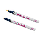 Marvy Uchida Fine-Line Opaque Paint Markers - Ultra Marine - 2 Pack-Marker Tip: Fine Point