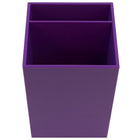 JAM Paper Plastic Pen Holder, Purple (341PU)-Hold all of your pens alongside all of your other writing instruments.