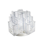 Azar Displays 12-Pocket Revolving Trifold Brochure Holder (252811)-Brochure holders
