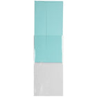 JAM Paper Cello Sleeves with No Flap, #10 Policy, 4 5/16 x 9.63, Clear, 1000 Pack (NUM10CELLONOFLP)-Opening: Booklet