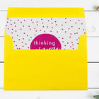 JAM Paper A7 Invitation Envelopes, 5.25 x 7.25, Brite Hue Yellow Recycled, 1000 Pack (96326B)-Closure: Gum