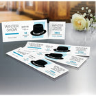 Avery Tickets with Tear-Away Stubs, White, 1-3/4" x 5-1/2", 200 Pack (16154)-Get a professional-looking appearance with customizable tickets