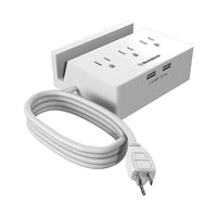 Westinghouse 3-Outlet Desktop USB Cradle-Provides Easy Access to 3 Outlets