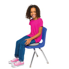 Bouncyband Little Wiggle Seat Sensory Cushion, Silver-Comes inflated and firmness can be customized