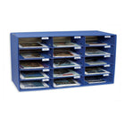 Pacon Classroom Keepers 15-Slot Mailbox, Blue (PAC1308)-Sort and organize mail in the classroom, home or office with this 15-slot mailbox.