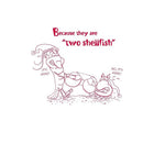 Christmas Cards, Know Why These Guys Didn't Send You a Christmas Card?, 18 Pack-Card shop quality greeting cards