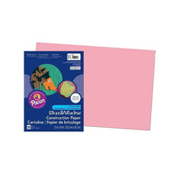 Pacon  Construction Paper - 12" x 18" - Pink - 50 Sheets (7007)-Pink