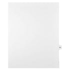 Mark Maker – Onglets séparateurs juridiques blancs, 1/15 onglets, format lettre, sans trous, numéro 161, 25/paquet-Onglets séparateurs blancs, 1/15 onglets