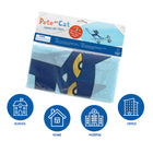 Educational Insights - Pete the Cat® Calming Light Filters, Pack de 3-Installation facile : 3 panneaux s'adaptent aux luminaires de plafond fluorescents et LED standard avec des aimants robustes et cousus, créant un environnement de travail apaisant