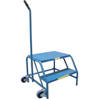 Kleton Tilt-N-Roll Step Stands, 2 Steps-Capacity: 300 lbs.