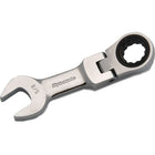Dynamic Tools 5/16" Stubby Flex Head Ratcheting Wrench-Size: 5/16"