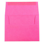 JAM Paper A2 Invitation Envelopes, 4.38 x 5.75, Brite Hue Ultra Fuchsia Pink, 250 Pack (12844H)-Blank interior for personalized message