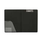 Merangue Top Grip Clipboard with Inside Pocket, 12-1/2" L x 9-1/4" W, Black-Strong low profile metal levered spring clip 