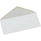 Simply #10 White Envelopes, 4-1/8" x 9-1/2", Gummed, 50 Pack-#10 White Envelopes 