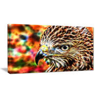 Designart Vibrant Eagle Large Animal Canvas Artwork, (PT2353-40-20)-Print