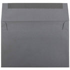 JAM Paper A8 Invitation Envelopes, 5.5 x 8.125, Dark Grey, 1000 Pack (36396435B)-Size: A8 (5 1/2" x 8 1/8")