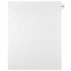 Mark Maker Legal Exhibit Index Tab White Single Tabs, 1/15th Cut, Letter Size, No Holes, Number 106, 25 Pack-White Single Tabs, 1/15th Cut
